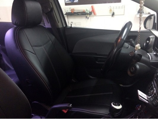 Авточехлы на Chevrolet Aveo