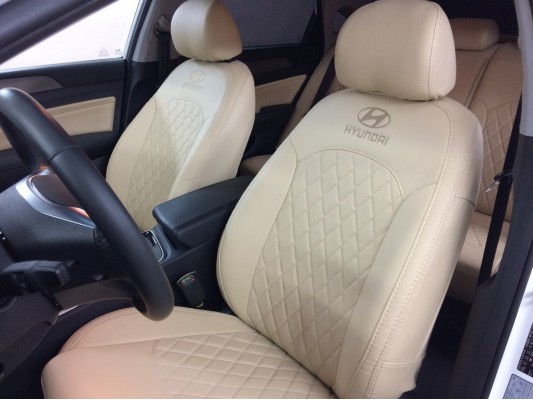 Авточехлы на Hyundai Sonata 7