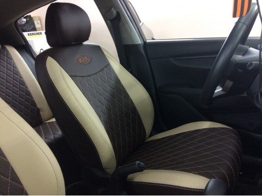 Авточехлы на Kia Rio 4 X-Line