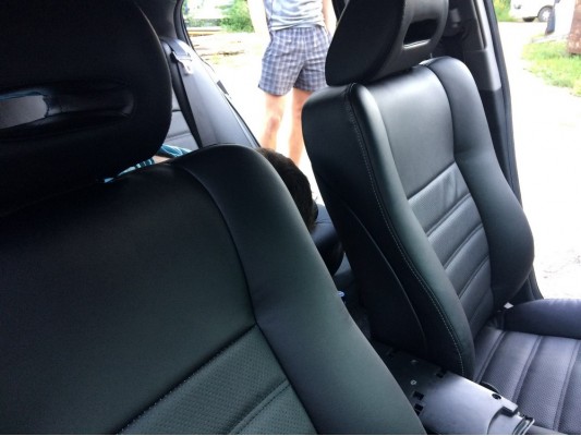 Каркасные авточехлы на Honda Civic 8 4D